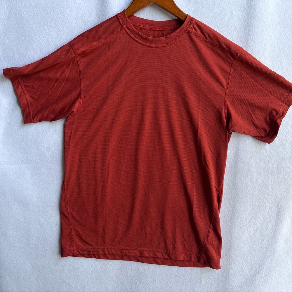 Columbia GRT Omni Dry Burnt Orange Short Sleeve Tee Classic Crew Neck